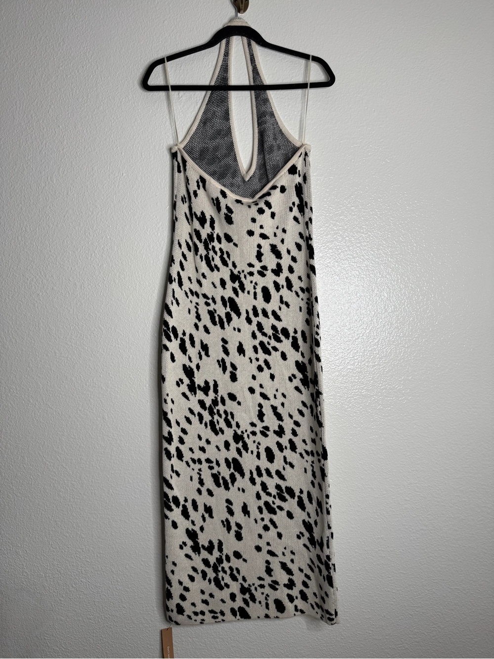 NWT Reformation Parry Cotton Knit Halter Dress size Large - Picture 7 of 12